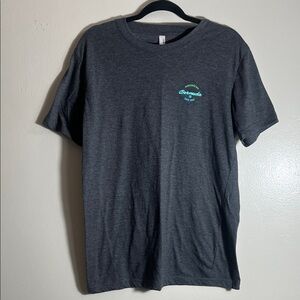 Bermuda Horseshoe Bay Charcoal Gray Graphic T-Shirt L